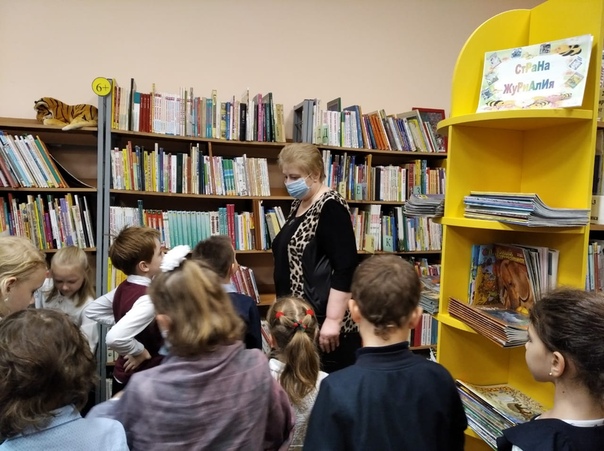 Библиотечный урок для юных читателей прошёл в детском секторе городской юношеской библиотеки.