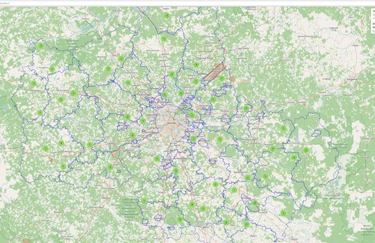Лес Победы на интерактивных картах появились координаты участков лесного фонда На интерактивной карте Акции официального сайта Комитета