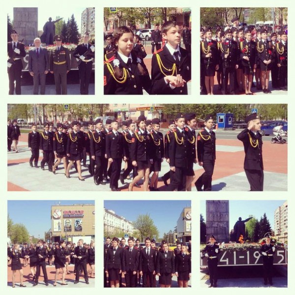 18 мая на площади Славы состоялась церемония принятия торжественного обещания кадет школы 9. Управление по образованию Балашиха