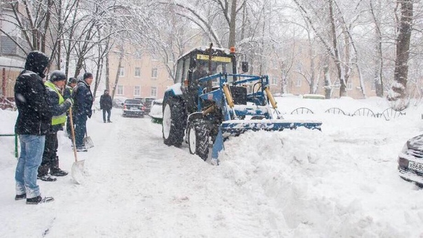 Свыше 25 000 кубометров снега вывезли с территории Балашихи за неделю.