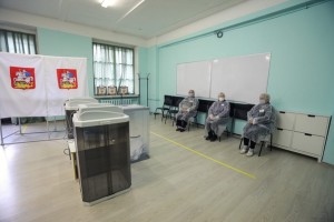 Единый день голосования В 8 00 в Балашихе открылись избирательные участки.