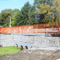 Торжественное открытие реконструированного. моста через реку Малашка газета "Факт" городского округа Балашиха