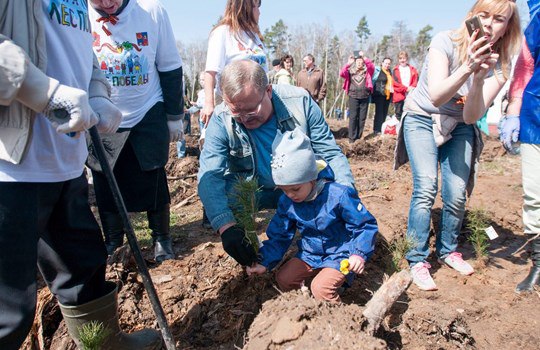 В Балашиха высадили более 41 тысячи зелёных насаждений 29 апреля во всех муниципалитетах Московской области прошла экологическая