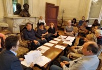 Сегодня в каминном зале Центрального дома журналистов состоялось заседание правления Союза журналистов Подмосковья.