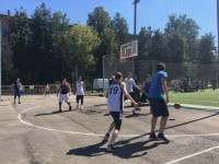 В рамках дня физкультурника состоялся турнир по стритболу среди молодежных команд живуспортом спортивнаяБалашиха