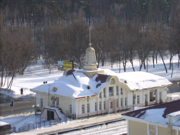 Вокзал г. Балашиха (март 2006г.)