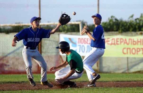 Молодые бейсболисты из Балашихи