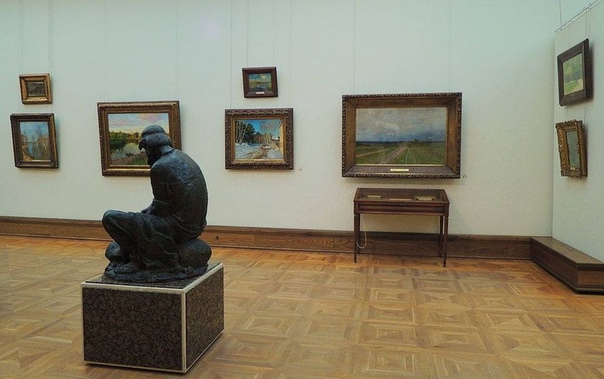 Левитановский зал в Третьяковской галерее.